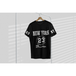 T SHIRT new york NOIR AVEC...