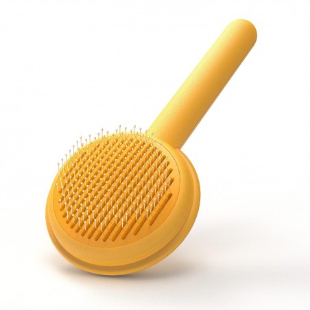 Brosse de toilettage pour chiens et chats - Brosse pour une perte de poils et un toilettage efficaces des animaux de compagnie -