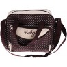 Toygogo Sac De Maternité pour Maman Sac à Langer pour Bébé Sacs à Main d'allaitement Multifonctions à Pois - Petite Brun