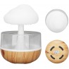 TOPINCN Zen Raining Cloud Veilleuse Aromathérapie Diffuseur D'huiles Essentielles Micro Humidificateur Fontaine de Bureau Chevet