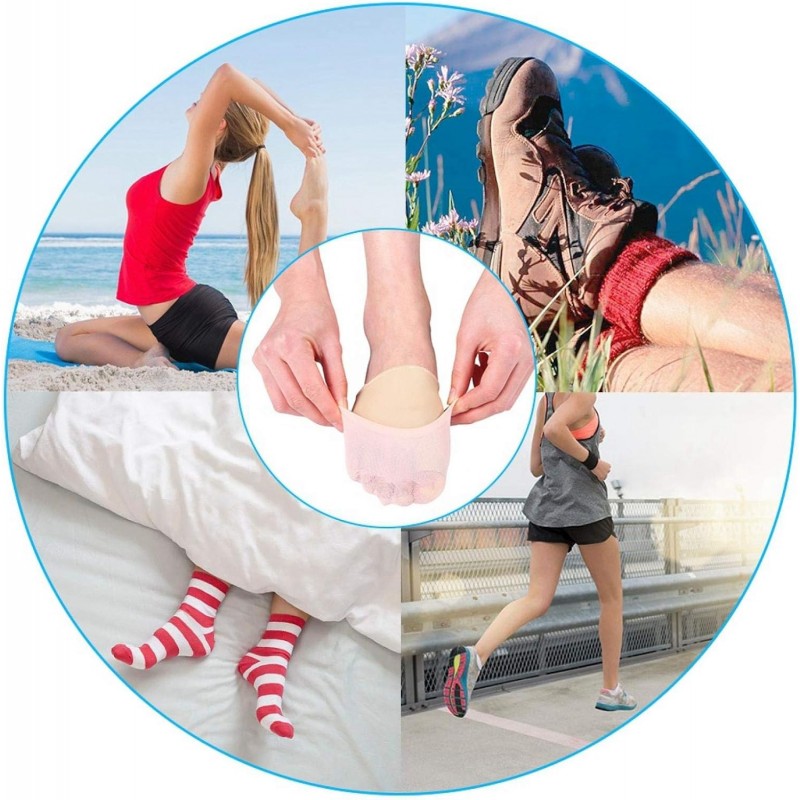 Hallux Valgus Correcteur Bandage Hallux Valgus Chaussettes Balle Bandage contre Marteau Orteil Douleur en Gel pour jour et nuit