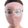 Masque d'hiver coupe-vent en peluche épaisse pour cyclisme, protection contre le froid, cadeau d'hiver chaud pour la famille,