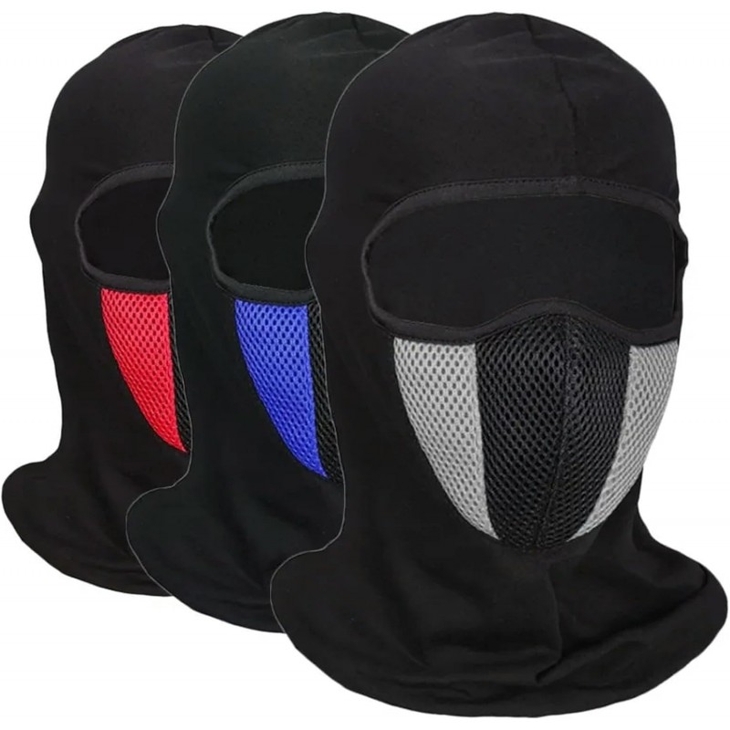 Masque Complet Respirant Chapeau pour Femmes Moto Cagoule pour Hommes Femmes Cyclisme Sports Anti-Poussière Coupe-Vent Écharpe