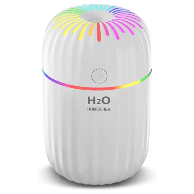 rongweiwang Humidificateur d'air 300 ML Bureau Chambre diffuseur brumisateur Portable Voyage décoration brumisateur