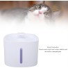 Fontaine d'eau pour Chat, Fontaine d'eau Automatique Transparente pour Chat, Distributeur d'eau pour Chien, Bol d'eau pour Chat,