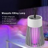 Piège À Moustiques Lampe Anti-Moustique Portable Lampes Anti-Moustiques Électriques Alimentation USB Piège Électronique,