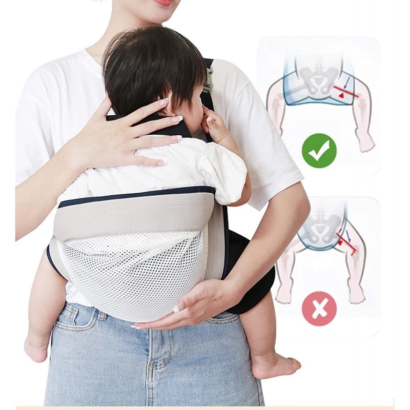 Porte Bébé, Porte Bébé Flip, Porte Bébé Réglable, Porte Bébé Respirant, Écharpe Porte-Bébé Réglable, Porte Bébé Souple,