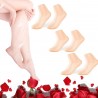 Chaussettes en silicone pour femme - Chaussettes en silicone pour pieds secs et craquelés - Masque hydratant pour les pieds