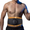 Ceinture abdominale Toning Ceinture de Tonification Électrique Contrôle du Ventre Cuir PU 10 Vitesses Force Brûle Graisse