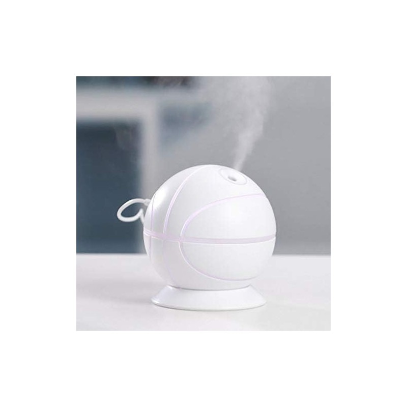 TEmkin Humidificateur d'air de Basket-Ball, Meilleur Cadeau pour Homme et garçon, avec veilleuse LED à 7 changements, diffuseur