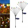 Acxilexy 2PCS Lumiere Luciole Solaire le Jardin, 20 LED Lumières Solaires Lucioles, Lampe Solaire Firefly, 2 Modes, IP65