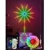 Daymeet Lumières LED de feu d'artifice intelligentes RGB Dream Color pour chambre à coucher avec contrôle à distance par