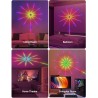 Daymeet Lumières LED de feu d'artifice intelligentes RGB Dream Color pour chambre à coucher avec contrôle à distance par