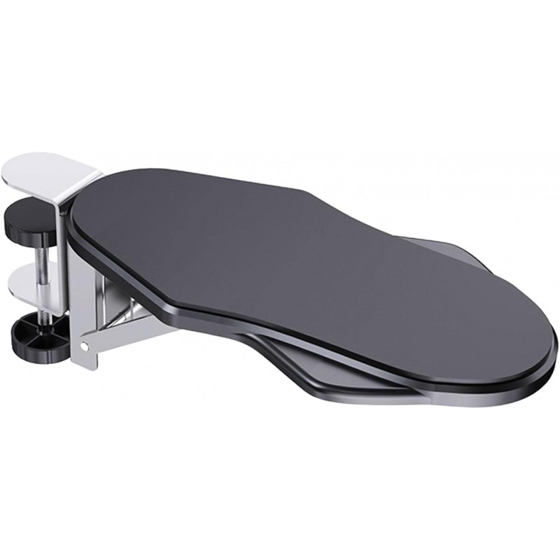 Dickly Accoudoir D'ordinateur Ergonomique pour Bureau, Repose-coude pour Table Bureau Chaise Bureau Maison, Pliable