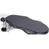 Dickly Accoudoir D'ordinateur Ergonomique pour Bureau, Repose-coude pour Table Bureau Chaise Bureau Maison, Pliable