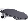 Dickly Accoudoir D'ordinateur Ergonomique pour Bureau, Repose-coude pour Table Bureau Chaise Bureau Maison, Pliable