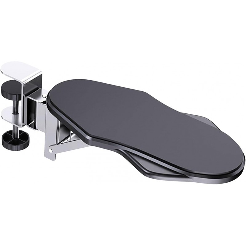 Dickly Accoudoir D'ordinateur Ergonomique pour Bureau, Repose-coude pour Table Bureau Chaise Bureau Maison, Pliable