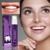 Dentifrice Violet Enlève les Taches,Blanchiment Des dents V34,Dentifrices de Nettoyage Buccal,Dentifrice de Correction de