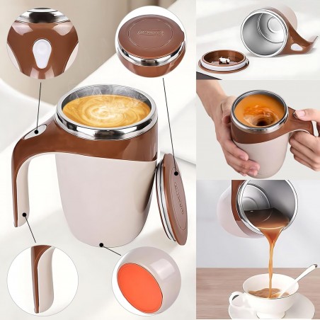  tasse à mélanger magnétique rotative pour la maison