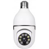 Lechang Ampoule Surveillance E27 WiFi CaméRa IP Vision Nocturne Couleur Automatique Suivi Humain 4X Zoom NuméRique Moniteur de