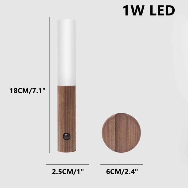 Veilleuse à détecteur de mouvement décoration magnétique l lumière intérieure sans fil alimentée par batterie l nce grain de