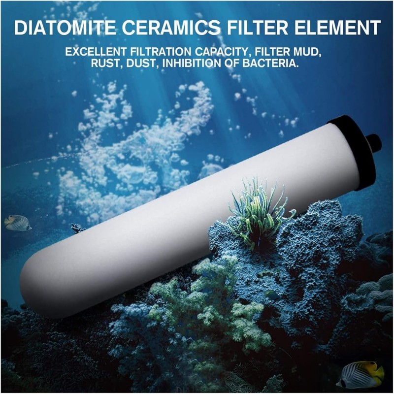 EBAYTV Filtre d'aquarium Purificateur d'eau Potable de comptoir de Cuisine