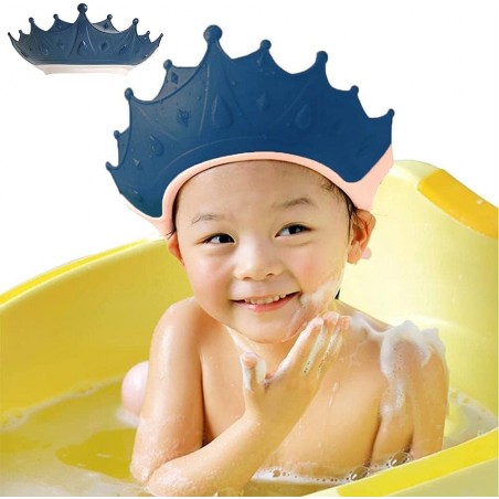 Bonnet de shampooing pour bébé Bonnet de douche Protection des yeux pour enfants Bonnet de bain réglable Shampooing Bonnet en