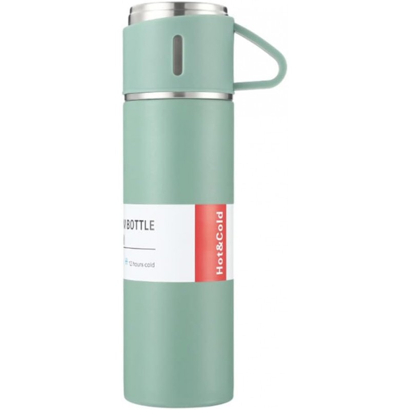 Balic Bouteille isotherme de 500 ml avec gobelets pour café