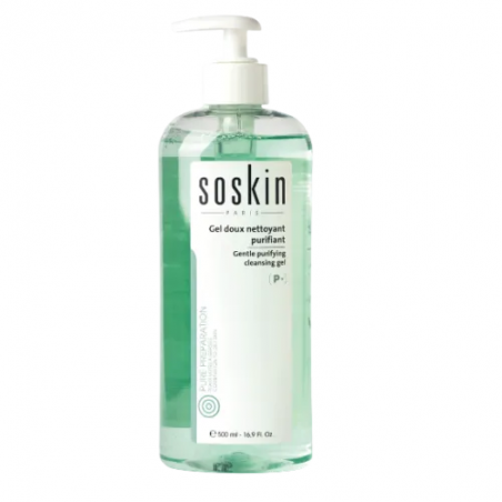 SOSKIN GEL NETTOYANT 500ML