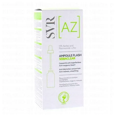 SVR SEBIACLEAR AZ AMPOULE FLASH 30ML