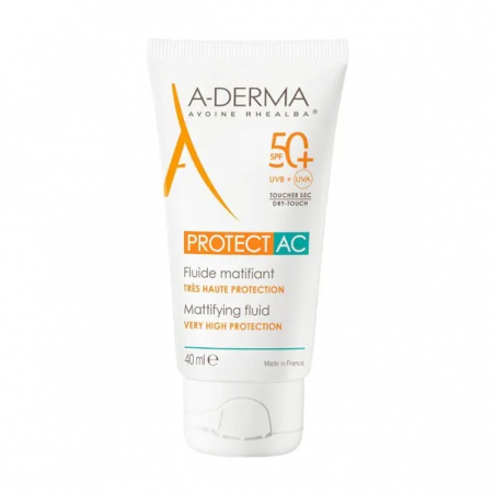 A-DERMA PROTECT AC FLUIDE MAT SPF50+ 40ML