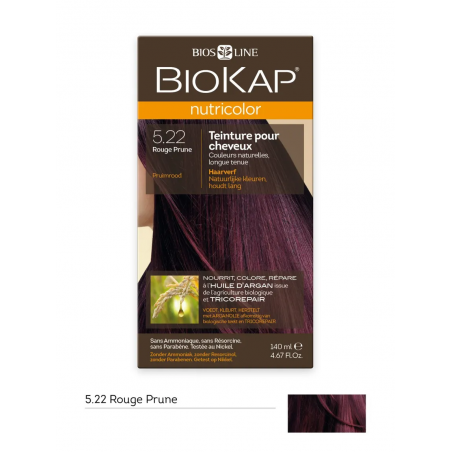 BIOKAP NUTRICOLOR 5.22 ROUGE PRUNE