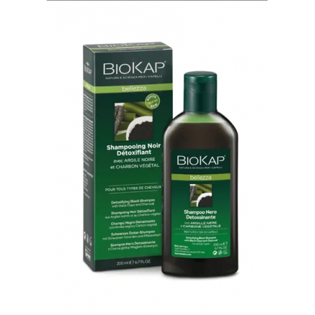 BIOKAP SHAMP NOIR DETOXIFIANT 200ML