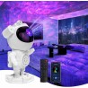 Recsg Star Sky Projecteur d'étoiles Galaxy Night Light - Plafonnier LED Astronaut Nebula avec minuterie et télécommande