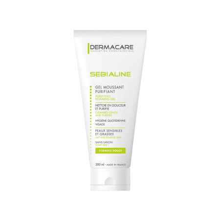 DERMACARE SEBIALINE GEL MOUSSANT 200ML