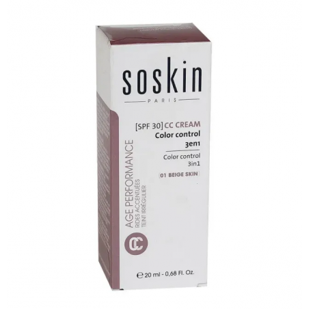 SOSKIN C.C CREME 01 BEIGE