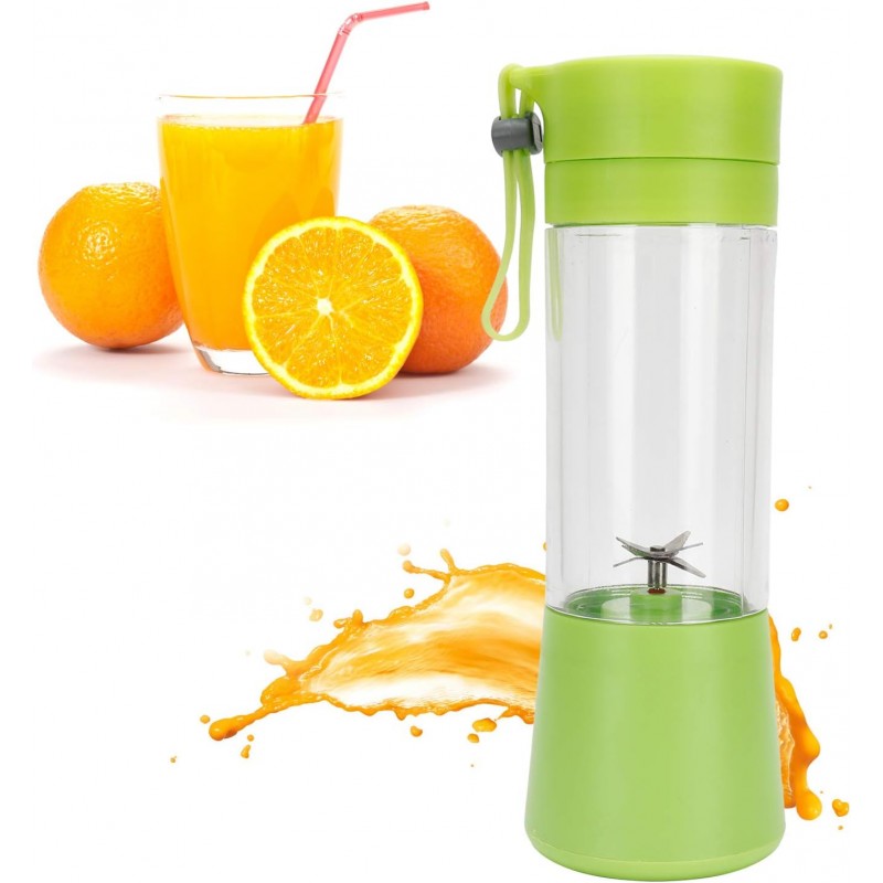 XFFWA Portable Electric Juicer USB Rechargeable Smoothie on The Go Blender Cup Strong Power for Shakes and Smoothies