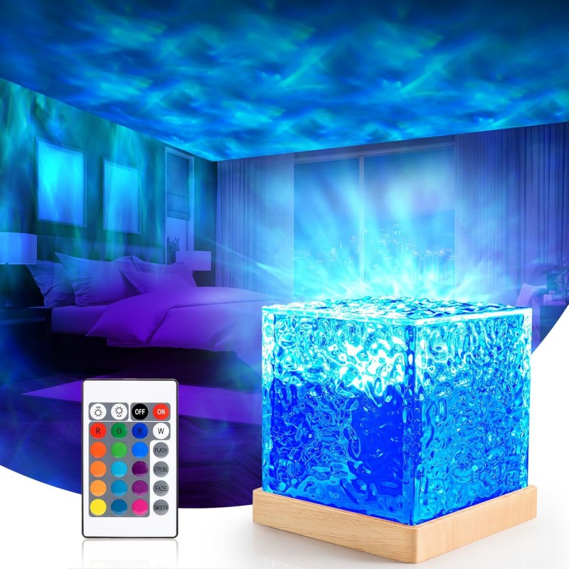 Sabo Galaxy Ocean Wave Projecteur Veilleuse avec Télécommande