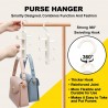 Organisateur de placard et de rangement, cintre pour sac de rangement de placard, lot de 2 cintres magiques peu encombrants,