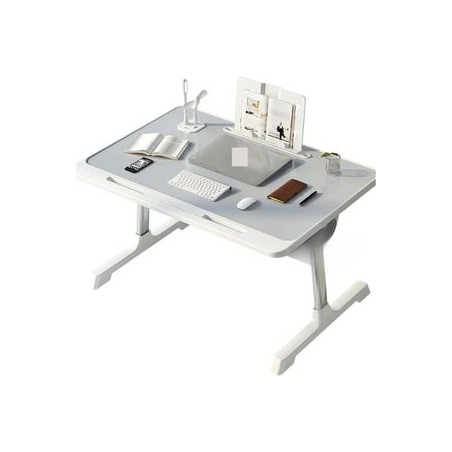 Table de Lit Pliable avec Tiroir  Idéale pour Manger et Travailler