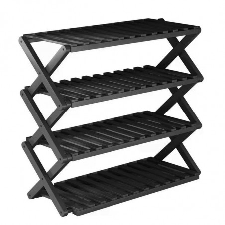 4-Tier Bamboo Shoe Rack