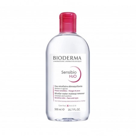 BIODERMA SENSIBIO H2O EAU MICELLAIRE DEMAQUILLANTE 500ML