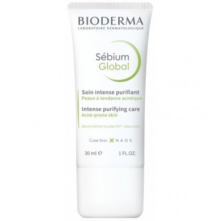 BIODERMA SEBIUM GLOBAL SOIN INTENSE PURIFIANT 30ML